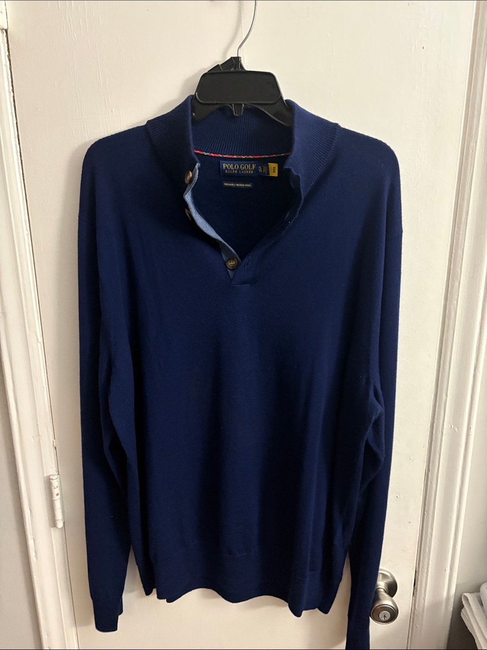 Ralph Lauren Polo Golf Deep Navy V-Neck Pullover